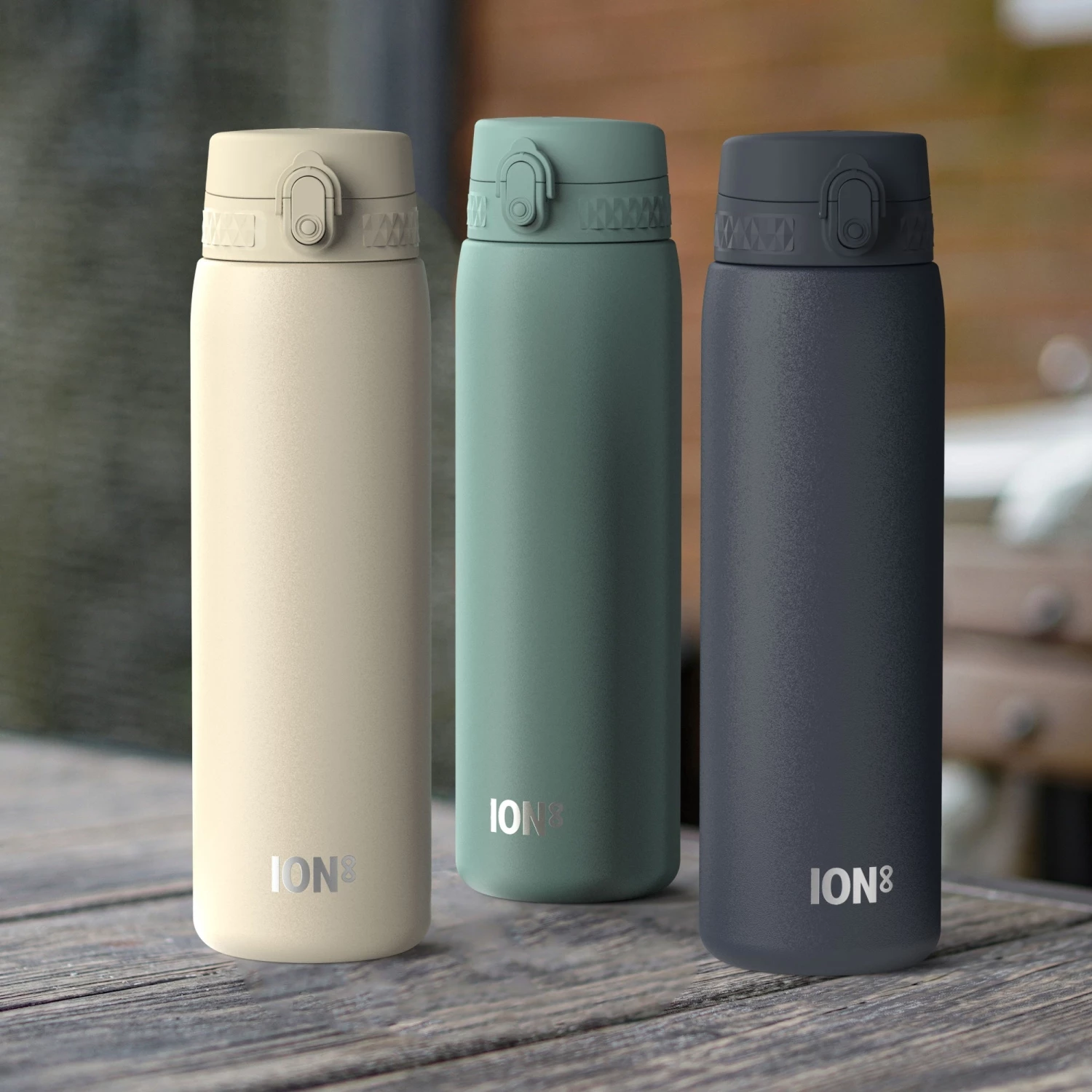 Water Bottles Ion8 Leak Proof 1 Litre Water Bottle, Vacuum Insulated, Peach Tofu, 920ml (31oz) 9 Water Bottles Ion8 Leak Proof 1 Litre Water Bottle, Vacuum Insulated, Peach Tofu, 920ml (31oz)