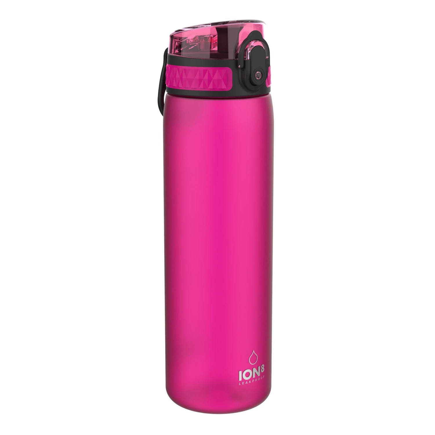 Ion8 Leak Proof 1 Litre Sports Water Bottle, BPA Free, Pink, 1100ml 1 Ion8 Leak Proof 1 Litre Sports Water Bottle, BPA Free, Pink, 1100ml