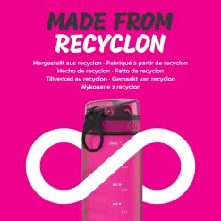 Water Bottles Ion8 Leak Proof Cycling Water Bottle, BPA Free, Pink, 750ml