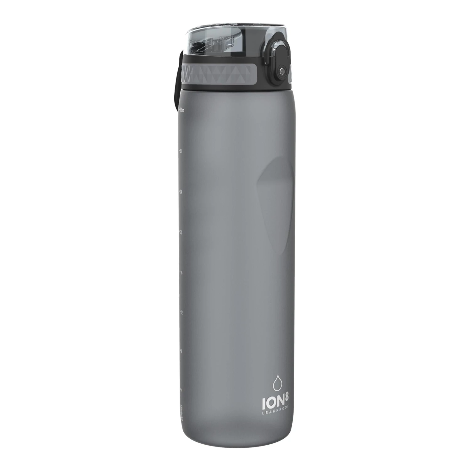 Ion8 Leak Proof 1 Litre Sports Water Bottle, BPA Free, Grey, 1100ml Water Bottles 1 Ion8 Leak Proof 1 Litre Sports Water Bottle, BPA Free, Grey, 1100ml Water Bottles