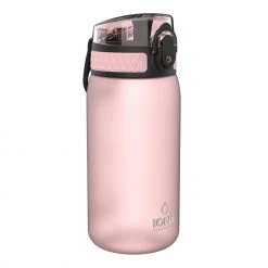 Ion8 Leak Proof Kids' Water Bottle, BPA Free, Rose Quartz, 400ml