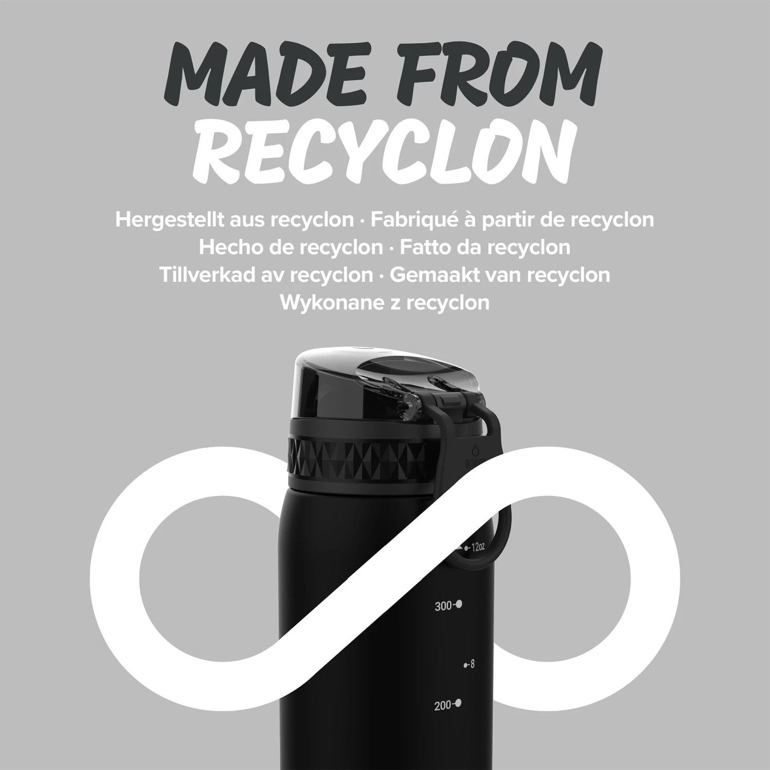 Ion8 Leak Proof Kids' Water Bottle, BPA Free, Black, 400ml Water Bottles 5 Ion8 Leak Proof Kids' Water Bottle, BPA Free, Black, 400ml Water Bottles