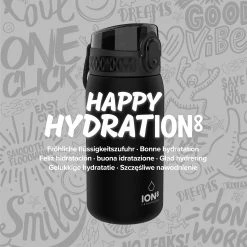 Ion8 Leak Proof Kids' Water Bottle, BPA Free, Black, 400ml Water Bottles 13 Ion8 Leak Proof Kids' Water Bottle, BPA Free, Black, 400ml Water Bottles