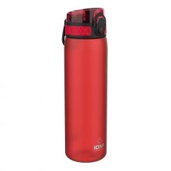 Ion8 Leak Proof Slim Water Bottle, BPA Free, Red, 600ml Water Bottles