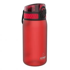 Ion8 Leak Proof Kids' Water Bottle, BPA Free, Red, 400ml