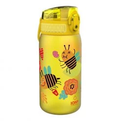 Ion8 Leak Proof Kids' Water Bottle, BPA Free, Bees, 400ml Water Bottles