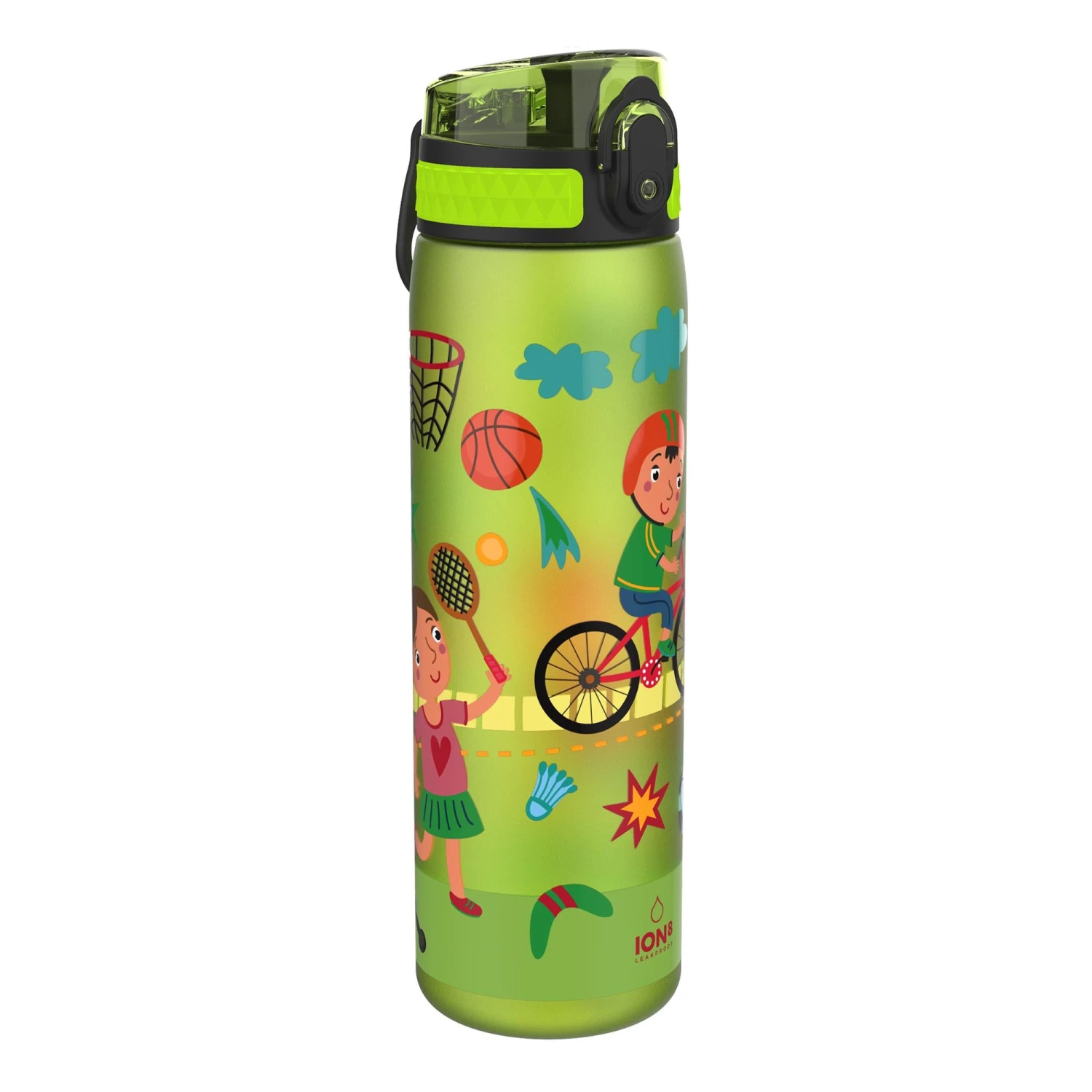 Ion8 Leak Proof Slim Water Bottle, BPA Free, Sports, 600ml 1 Ion8 Leak Proof Slim Water Bottle, BPA Free, Sports, 600ml