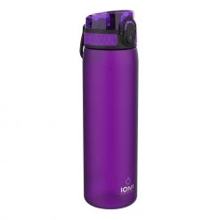 Ion8 Leak Proof Slim Water Bottle, BPA Free, Purple, 600ml