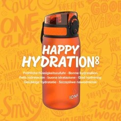Ion8 Leak Proof Kids' Water Bottle, BPA Free, Orange, 400ml 13 Ion8 Leak Proof Kids' Water Bottle, BPA Free, Orange, 400ml