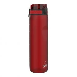Ion8 Leak Proof 1 Litre Sports Water Bottle, BPA Free, Chilli Red, 1100ml Water Bottles
