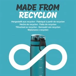 Ion8 Leak Proof Slim Water Bottle, BPA Free, Aqua, 600ml 11 Ion8 Leak Proof Slim Water Bottle, BPA Free, Aqua, 600ml