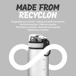 Ion8 Leak Proof Kids' Water Bottle, BPA Free, Ice, 400ml Water Bottles