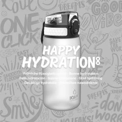 Ion8 Leak Proof Kids' Water Bottle, BPA Free, Ice, 400ml Water Bottles