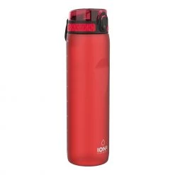 Ion8 Leak Proof 1 Litre Sports Water Bottle, BPA Free, Red, 1100ml