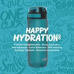 Ion8 Leak Proof Cycling Water Bottle, BPA Free, Aqua, 750ml Water Bottles 13 Ion8 Leak Proof Cycling Water Bottle, BPA Free, Aqua, 750ml Water Bottles