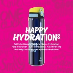 Water Bottles Ion8 Leak Proof Steel Water Bottle, Vacuum Insulated, Sapphire Blue, 500ml