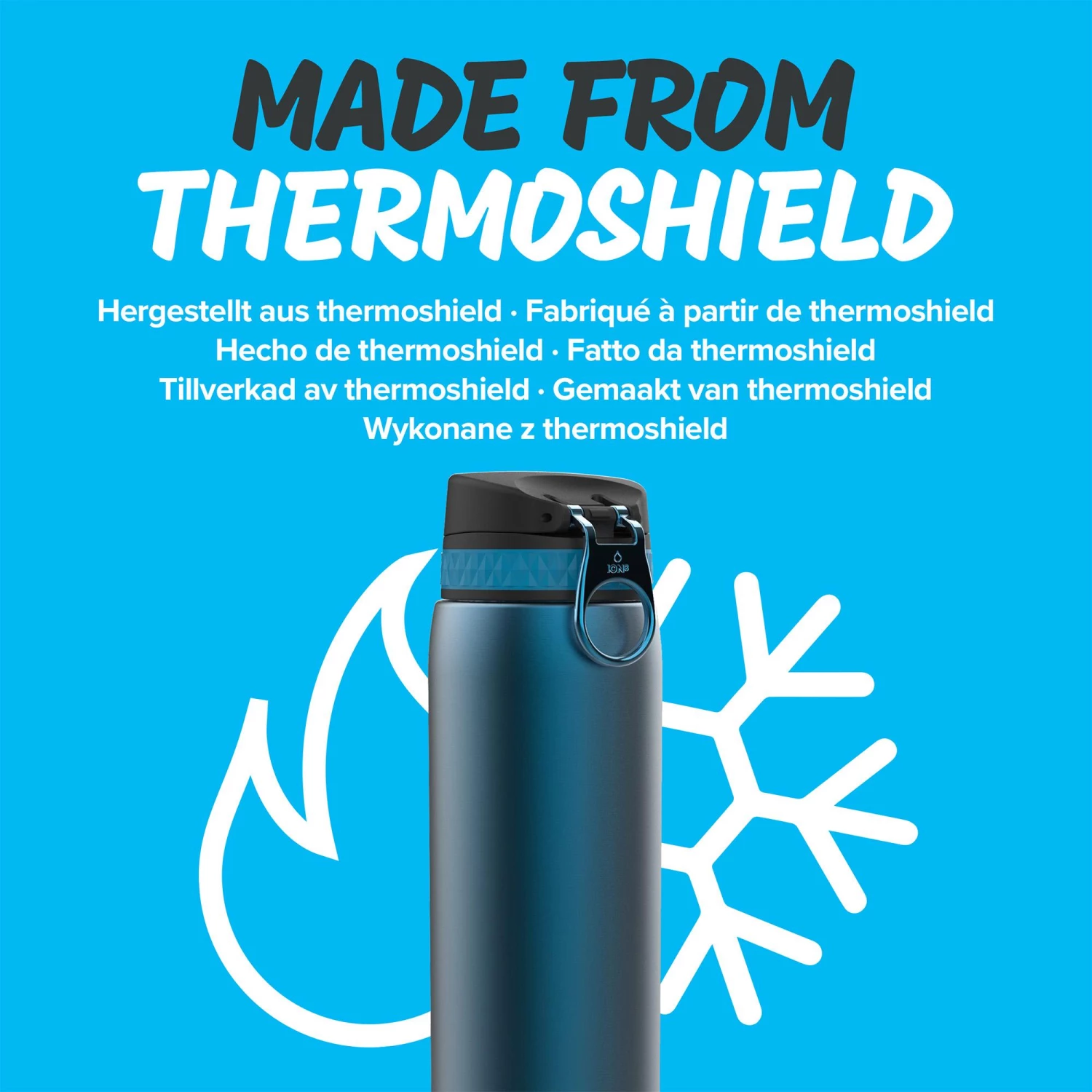 Copy Of Ion8 Leak Proof 1 Litre Steel Water Bottle, Vacuum Insulated, Blue Water Bottles 5 Copy Of Ion8 Leak Proof 1 Litre Steel Water Bottle, Vacuum Insulated, Blue Water Bottles