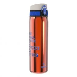 Water Bottles Ion8 Leak Proof Steel Water Bottle, Vacuum Insulated, Sunset Orange, 500ml