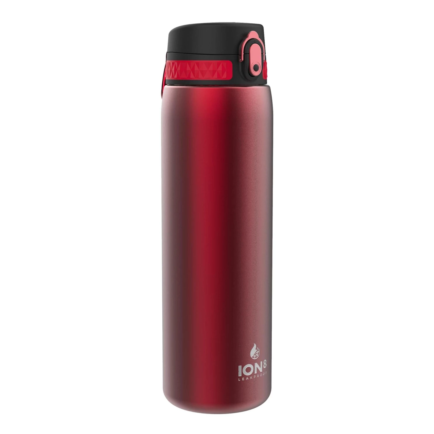 Ion8 Leak Proof 1 Litre Steel Water Bottle, Vacuum Insulated, Red Water Bottles 1 Ion8 Leak Proof 1 Litre Steel Water Bottle, Vacuum Insulated, Red Water Bottles