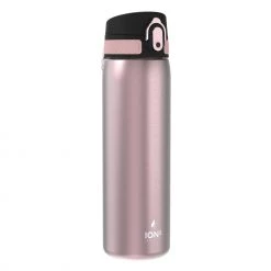 Water Bottles Ion8 Leak Proof Steel Water Bottle, Vacuum Insulated, Rose, 500ml