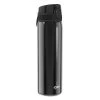 Water Bottles Ion8 Leak Proof Slim Water Bottle, Stainless Steel, Black, 600ml
