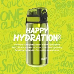 Water Bottles Ion8 Leak Proof Kids' Water Bottle, Stainless Steel, Green, 400ml 13 Water Bottles Ion8 Leak Proof Kids' Water Bottle, Stainless Steel, Green, 400ml