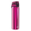 Water Bottles Ion8 Leak Proof Slim Water Bottle, Stainless Steel, Pink, 600ml