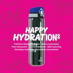 Ion8 Leak Proof Steel Water Bottle, Vacuum Insulated, Brunswick Green, 500ml