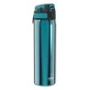 Water Bottles Ion8 Leak Proof Slim Water Bottle, Stainless Steel, Aqua, 600ml