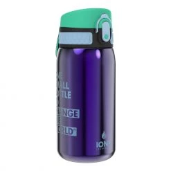 Ion8 Leak Proof Steel Water Bottle, Vacuum Insulated, African Violet, 320ml
