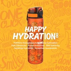 Water Bottles Ion8 Leak Proof Slim Water Bottle, BPA Free, Basketball, 600ml 13 Water Bottles Ion8 Leak Proof Slim Water Bottle, BPA Free, Basketball, 600ml