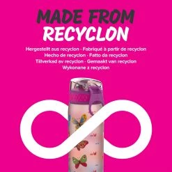 Ion8 Leak Proof Slim Water Bottle, BPA Free, Butterfly, 600ml 11 Ion8 Leak Proof Slim Water Bottle, BPA Free, Butterfly, 600ml