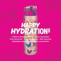 Ion8 Leak Proof Slim Water Bottle, BPA Free, Butterfly, 600ml 13 Ion8 Leak Proof Slim Water Bottle, BPA Free, Butterfly, 600ml