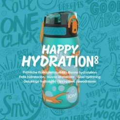 Ion8 Leak Proof Kids' Water Bottle, BPA Free, Otters, 400ml 13 Ion8 Leak Proof Kids' Water Bottle, BPA Free, Otters, 400ml