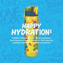 Water Bottles Ion8 Leak Proof Slim Water Bottle, BPA Free, Dragons, 600ml