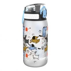 Ion8 Leak Proof Kids' Water Bottle, BPA Free, Dogs, 400ml Water Bottles
