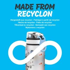 Ion8 Leak Proof Kids' Water Bottle, BPA Free, Dogs, 400ml Water Bottles