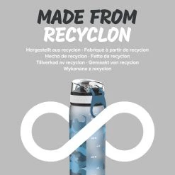 Ion8 Leak Proof Slim Water Bottle, BPA Free, Camouflage, 600ml 11 Ion8 Leak Proof Slim Water Bottle, BPA Free, Camouflage, 600ml