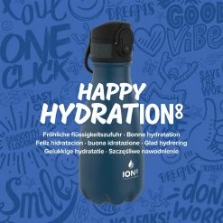 Ion8 Leak Proof Water Bottle, Vacuum Insulated Stainless Steel, 280ml (10oz), Navy 13 Ion8 Leak Proof Water Bottle, Vacuum Insulated Stainless Steel, 280ml (10oz), Navy