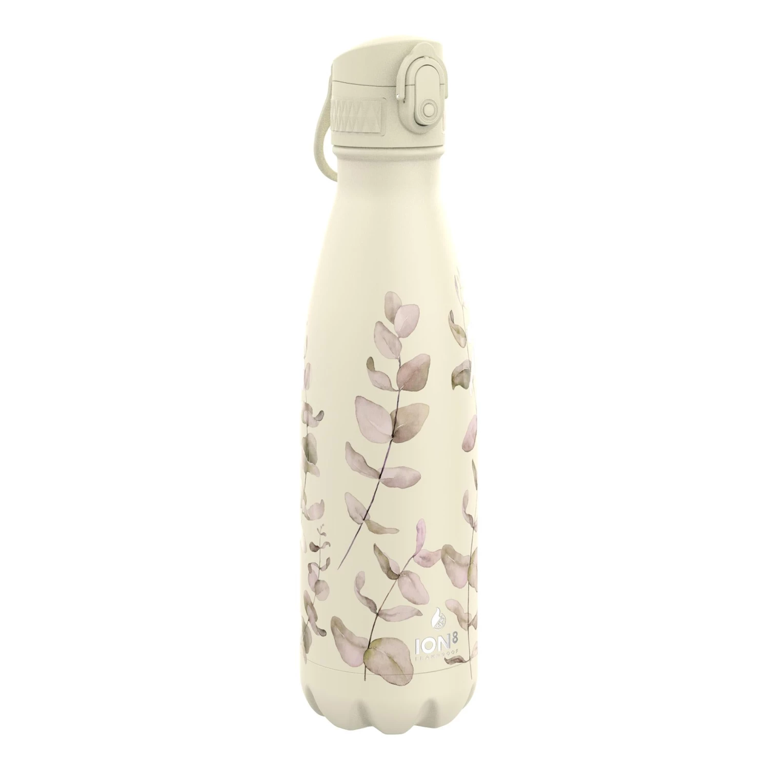 Ion8 Leak Proof Vacuum Insulated Stainless Steel Water Bottle, 500ml (17oz), Magnolia Floral 1 Ion8 Leak Proof Vacuum Insulated Stainless Steel Water Bottle, 500ml (17oz), Magnolia Floral