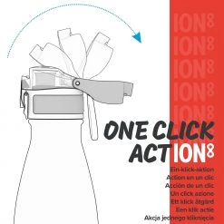 Ion8 Leak Proof Vacuum Insulated Stainless Steel Water Bottle, 500ml (17oz), Magnolia Floral