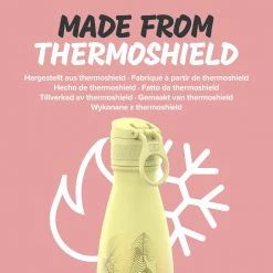 Water Bottles Ion8 Leak Proof Water Bottle, Vacuum Insulated Stainless Steel, 280ml (10oz), Yellow Floral 11 Water Bottles Ion8 Leak Proof Water Bottle, Vacuum Insulated Stainless Steel, 280ml (10oz), Yellow Floral