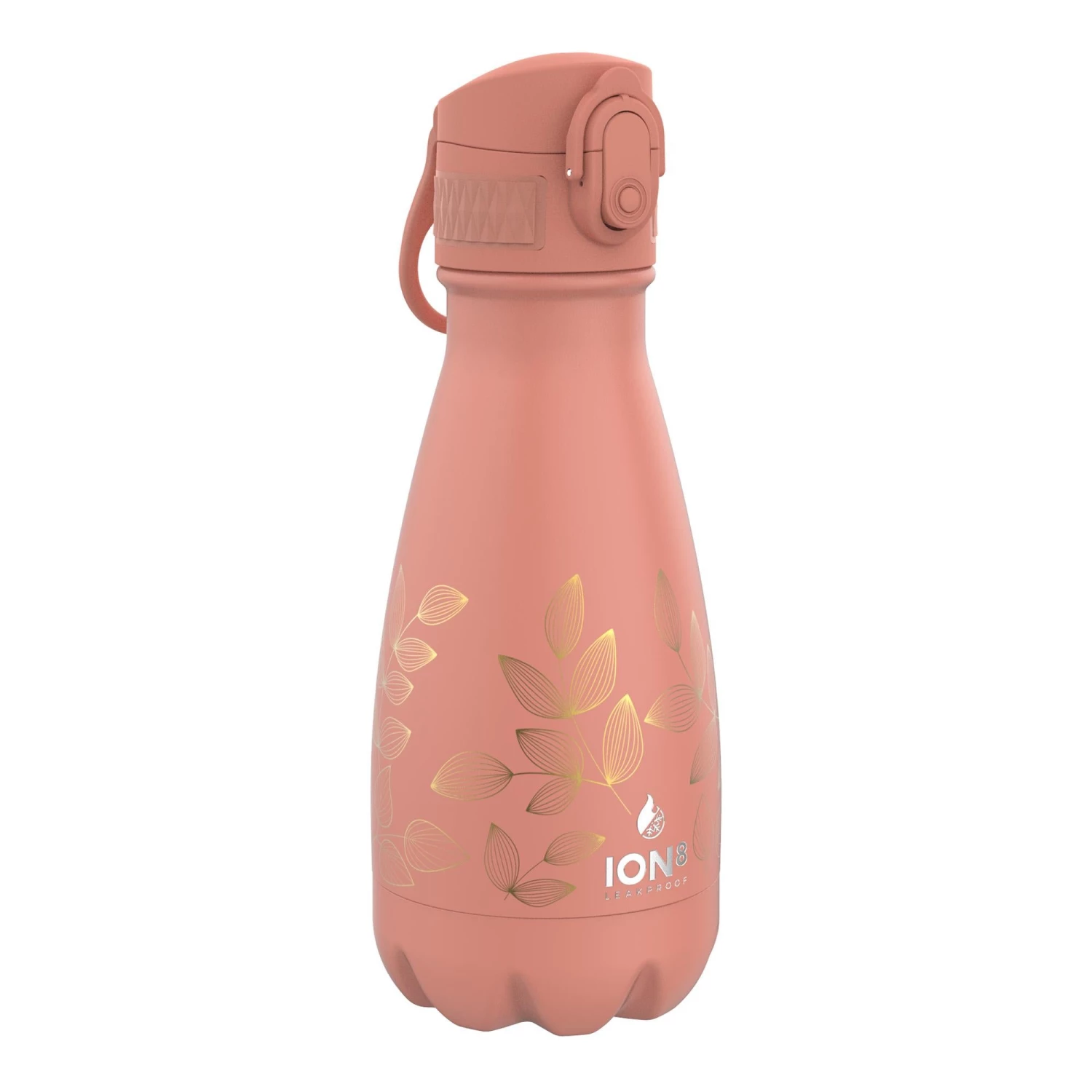 Ion8 Leak Proof Water Bottle, Vacuum Insulated Stainless Steel, 280ml (10oz), Rose Floral 1 Ion8 Leak Proof Water Bottle, Vacuum Insulated Stainless Steel, 280ml (10oz), Rose Floral