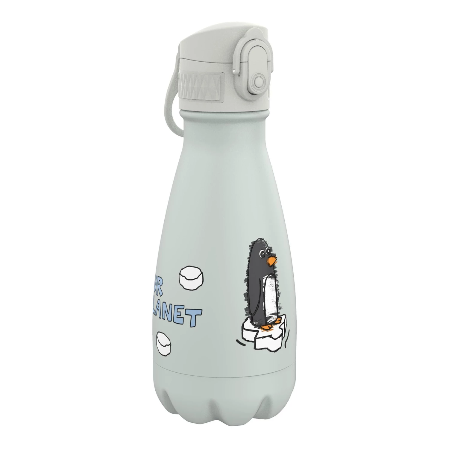 Water Bottles Ion8 Leak Proof Water Bottle, Vacuum Insulated Stainless Steel, 280ml (10oz), Our Planet 1 Water Bottles Ion8 Leak Proof Water Bottle, Vacuum Insulated Stainless Steel, 280ml (10oz), Our Planet