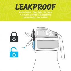 Ion8 Leak Proof Water Bottle, Vacuum Insulated Stainless Steel, 280ml (10oz), Ocean Turtle 9 Ion8 Leak Proof Water Bottle, Vacuum Insulated Stainless Steel, 280ml (10oz), Ocean Turtle