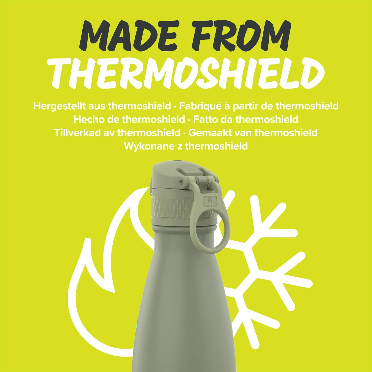 Ion8 Leak Proof Water Bottle, Vacuum Insulated Stainless Steel, 280ml (10oz), Ocean Turtle 5 Ion8 Leak Proof Water Bottle, Vacuum Insulated Stainless Steel, 280ml (10oz), Ocean Turtle