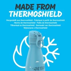 Ion8 Leak Proof Water Bottle, Vacuum Insulated Stainless Steel, 280ml (10oz), Happy Earth 11 Ion8 Leak Proof Water Bottle, Vacuum Insulated Stainless Steel, 280ml (10oz), Happy Earth