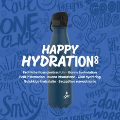 Ion8 Leak Proof Vacuum Insulated Stainless Steel Water Bottle, 500ml (17oz), Navy Water Bottles 13 Ion8 Leak Proof Vacuum Insulated Stainless Steel Water Bottle, 500ml (17oz), Navy Water Bottles