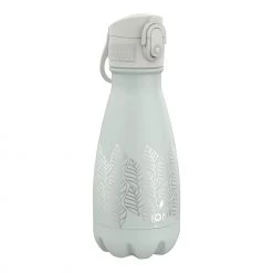 Water Bottles Ion8 Leak Proof Water Bottle, Vacuum Insulated Stainless Steel, 280ml (10oz), Pearl Blue Floral