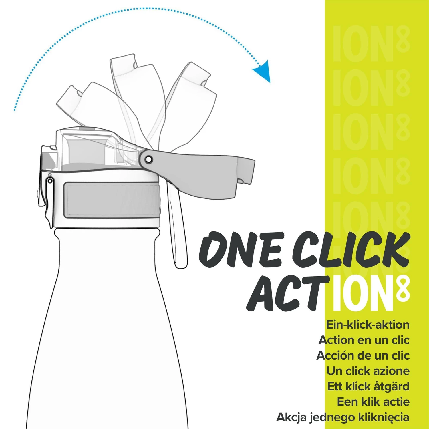 Ion8 Leak Proof Vacuum Insulated Stainless Steel Water Bottle, 500ml (17oz), Lily Pad Floral Water Bottles 2 Ion8 Leak Proof Vacuum Insulated Stainless Steel Water Bottle, 500ml (17oz), Lily Pad Floral Water Bottles